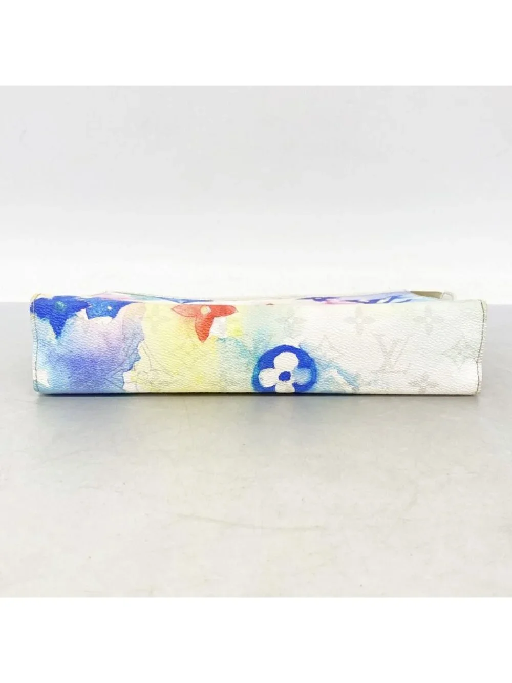 Louis Vuitton Clutch Monogram Water Color Pochette Voyage MM Multicolor